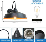 Walls lamp with dimensions, bulb not included, and technical details on a white background