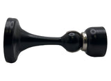 Matte Black Magnetic Door Holder Stopper with installation hardware