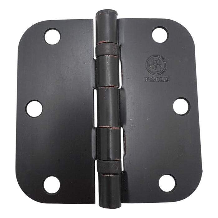 Colonial Bronze Venetian Bronze Ball Bearing Door Hinge 3.5 inch with 5/8 inch radius