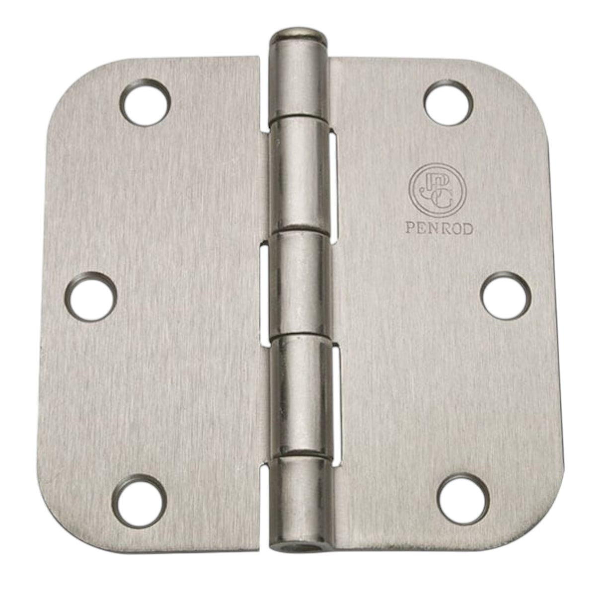 50 Pack of Penrod Satin Nickel 3.5" Door Hinge with 5/8" Radius