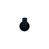 Swirl Modern Minimalist Black Robe Hook