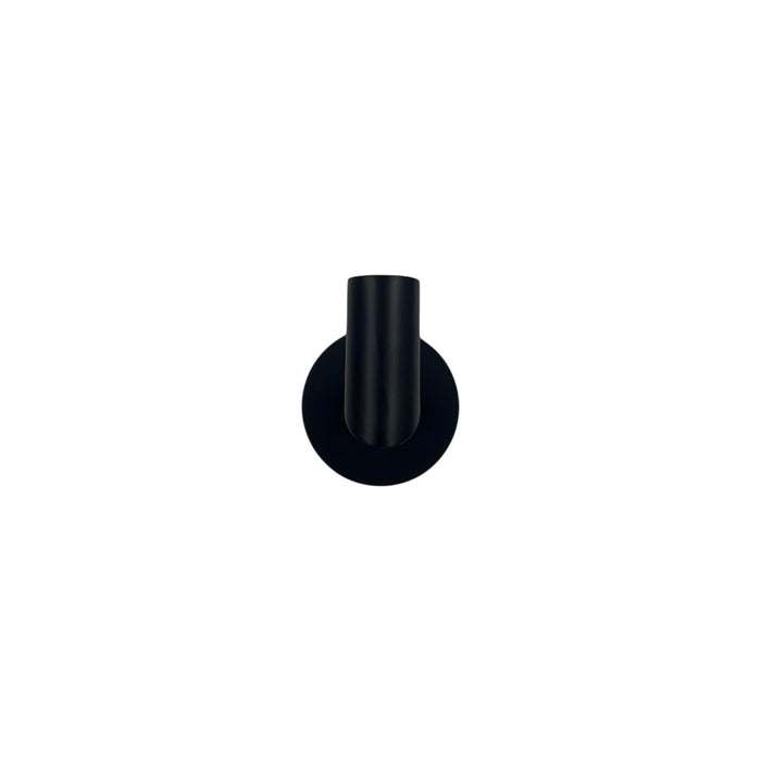 Swirl Modern Minimalist Black Robe Hook