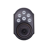 Weiser Venetian Bronze Punch Code Electronic Deadbolt