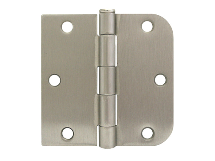 3.5 Inch Door Hinge with Half Round Half Square Corners