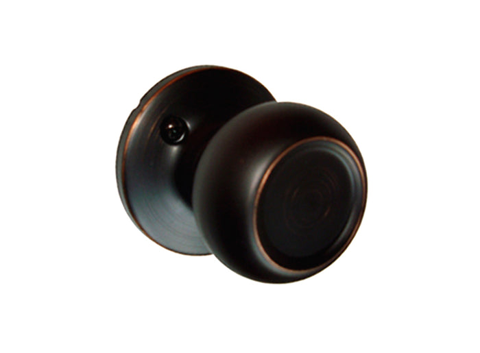 Dark Oil Rubbed Bronze Dummy Round Knob- Style: 5765DBR