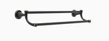 Peerless 24" Oil Rubbed Bronze Wall Mount Double Towel Bar