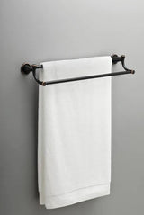 Peerless 24" Oil Rubbed Bronze Wall Mount Double Towel Bar