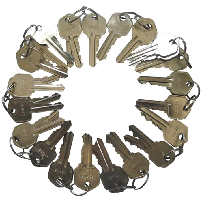 40 Kwikset Keys 10 sets of 4 keys