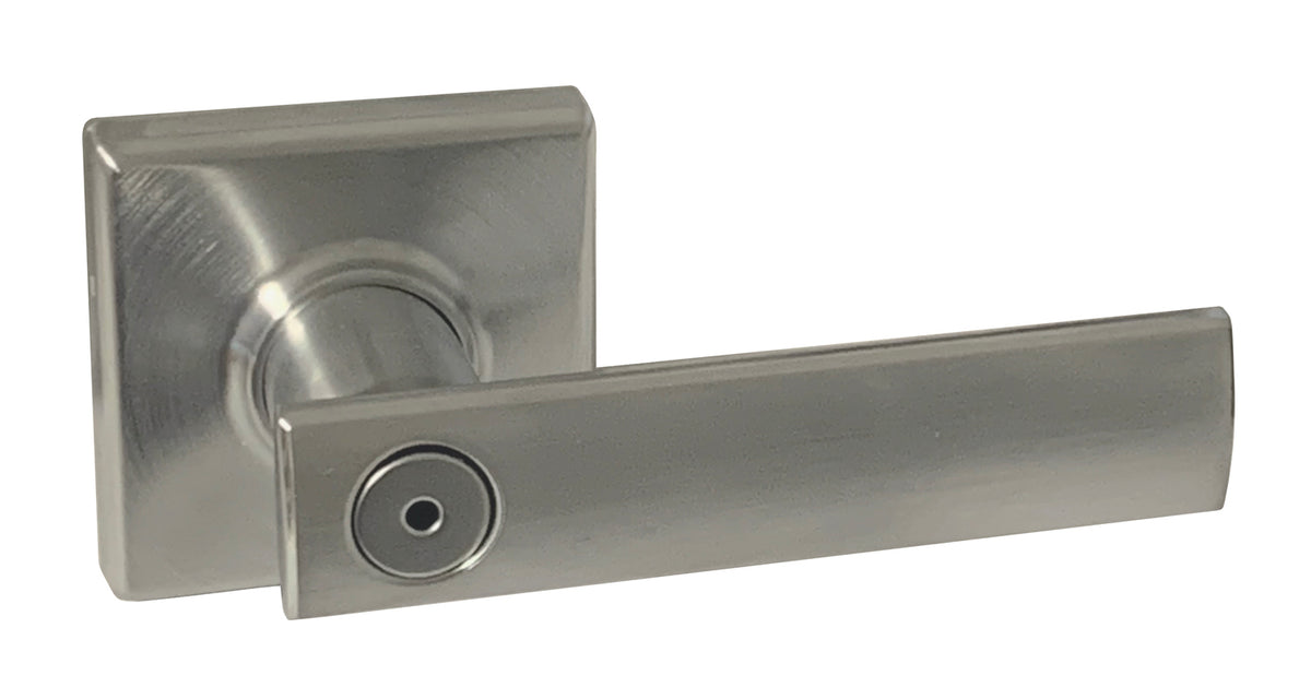 Kwikset Vedani Satin Chrome Privacy Door Handle eBuilderDirect