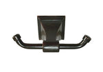 Dark Oil Rubbed Bronze Robe Hook with Square Base