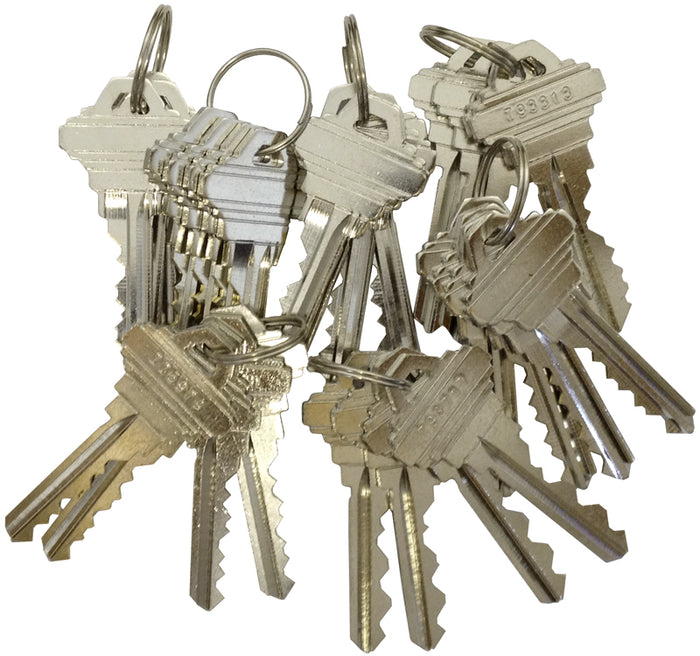 40 Schlage 6 Pin SC4 Keys 10 sets of 4 keys