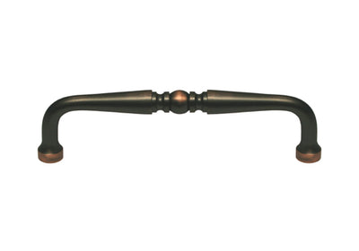 Oil Rubbed Bronze Cabinet Drawer Turn Pull 3 3/4"