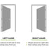 How To Determine If Door Is Left Handed (LH) or Right Handed (RH)