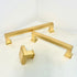 Not Your Grandma's Brass! Modern Brushed and Satin Brass Cabinet Hardware