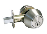 Satin Nickel Finished Double Deadbolt