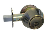Antique Brass Single Deadbolt