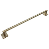 Champagne Bronze Modern Square 24-Inch Towel Bar