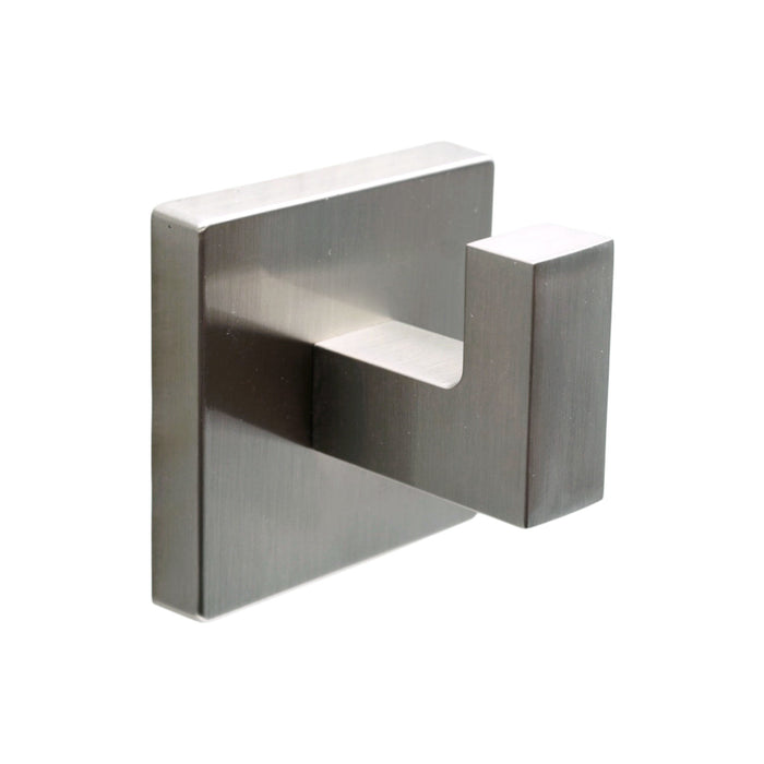 Satin Nickel Modern Square Robe Hook