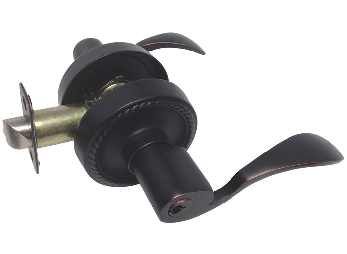 Dark Oil Rubbed Bronze Entry Door Handle- Style: 6300DBR