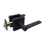 Dark Oil Rubbed Bronze Finish Modern Privacy Door Handle- Style: 80881DBR