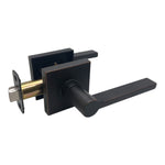 Dark Oil Rubbed Bronze Finish Modern Passage Door Handle- Style: 80881DBR