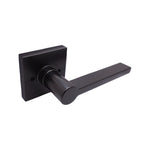 Satin Nickel Square Plate Double Cylinder Deadbolt-80881
