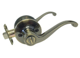 Antique Brass Privacy Door Handle- Style: 835AB