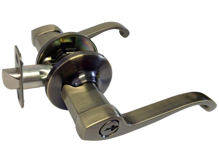 Antique Brass Entry Door Handle- 835AB