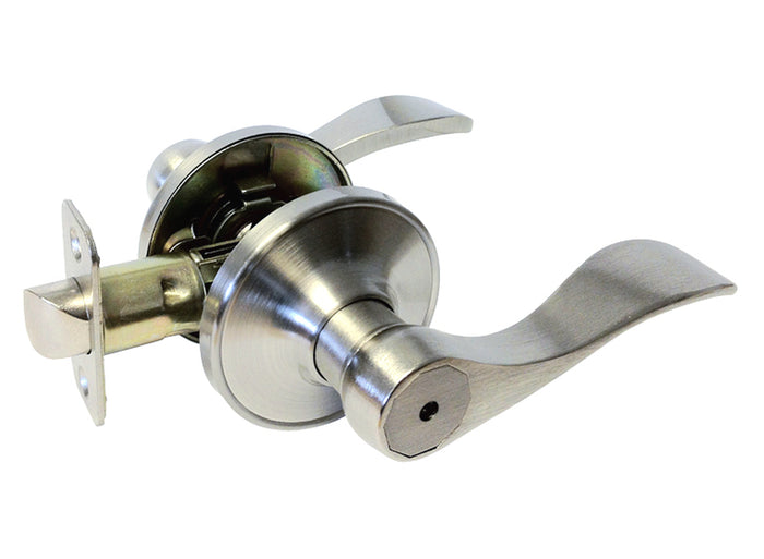 Satin Nickel Privacy Door Handle- Style: 838DC