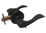 Matte Black Entry Door Handle - Style: 838NBL