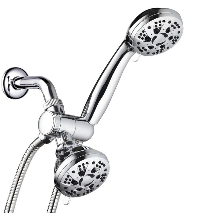 AquaDance Polished Chrome Handheld Shower Combo