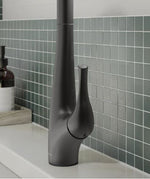 Kohler Bevin Matte Black Pull-Down Kitchen Faucet