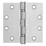 Commercial Satin Chrome 4.5 inch square hinges