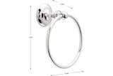 Delta PRI63-PC Pirouette Polished Chrome Towel Ring