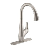 Kohler LIR Vibrant Stainless Pull Down Kitchen Sink Faucet R33449-VS