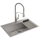 Kohler Stainless Steel Sink with Faucet