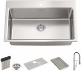 Kohler Stainless Steel Kitchen Sink Kit