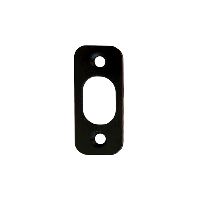 Oil Rubbed Bronze Deadbolt Strike Plate