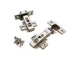 Everbilt 35mm 110 Degree Full Overlay Soft Close Frameless Cabinet Hinge (Pair)