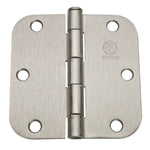 100 Pack of Penrod Satin Nickel 3.5" Door Hinge with 5/8" Radius