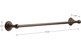Delta Providence Venetian Bronze Bathroom Accessory Set w/ 18-24" Adjustable Towel Bar