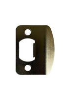 Satin nickel Round orner Strike Plate