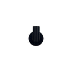 Swirl Modern Minimalist Black Robe Hook