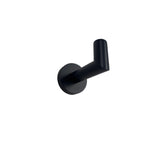 Swirl Modern Minimalist Black Robe Hook