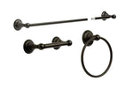 Delta Providence Venetian Bronze 3 Piece Bathroom Accessory Set w/ 18-24" Adjustable Towel Bar