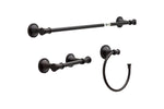 Delta  3 PC Grove Park Venetian Bronze Decorative Bathroom Hardware Set