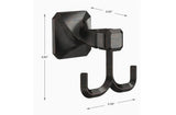 Franklin Brass Napier Collection Venetian bronze Robe Hook Dimensions