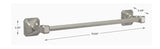 Franklin Brass Napier Collection 18" Towel Bar Dimensions