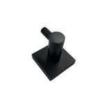 Vashon Black Finish Modern Robe Hook