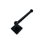 Vashon Black Finish Modern Euro Toilet Paper Holder